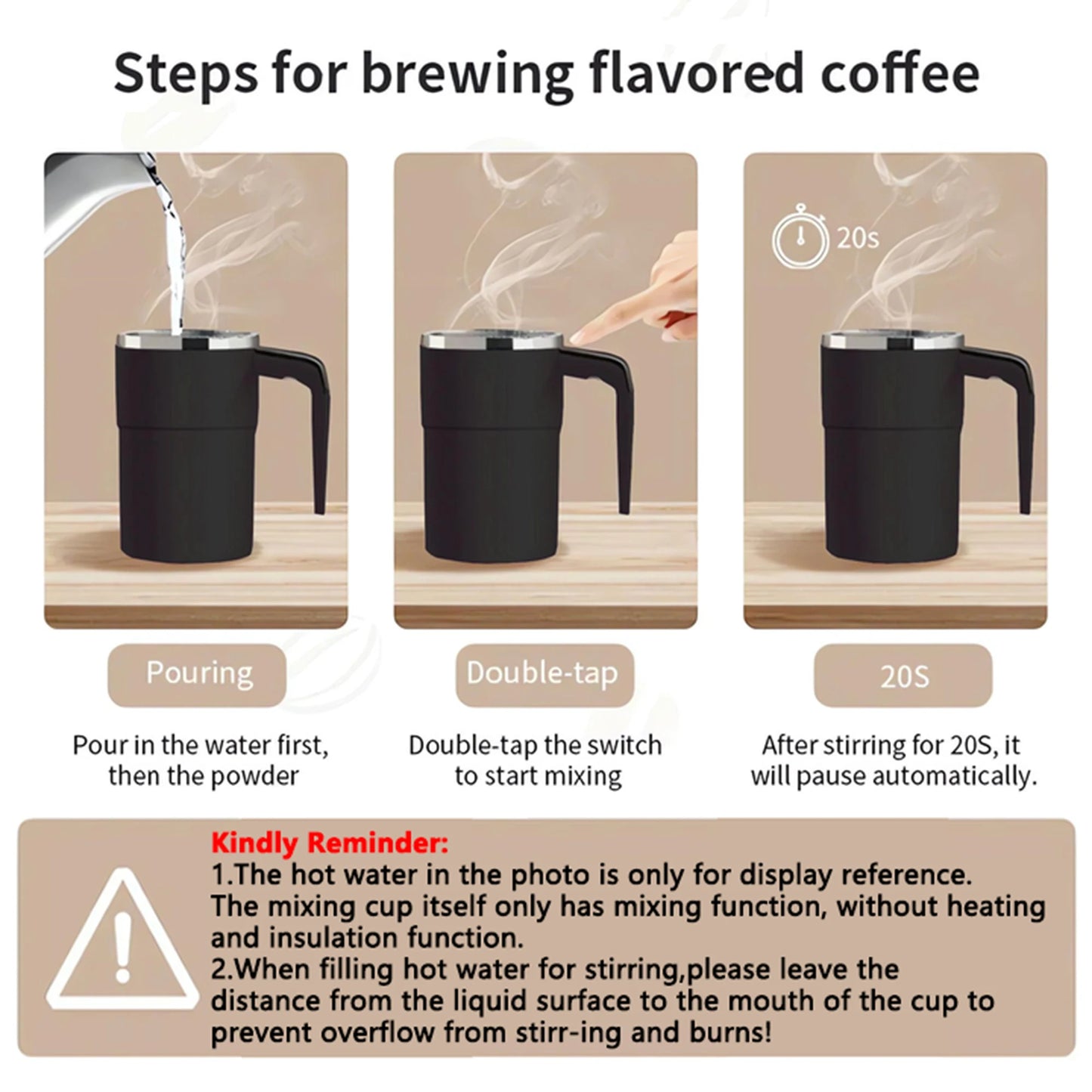 Smart Self-Stirring Mug